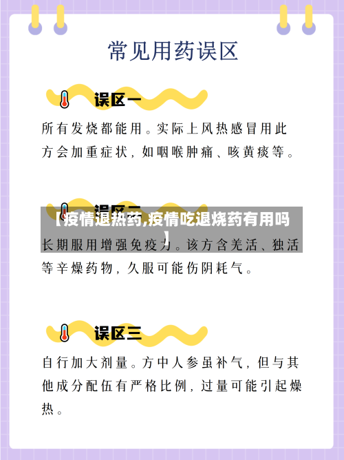 【疫情退热药,疫情吃退烧药有用吗】-第3张图片