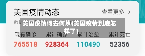 美国疫情何去何从(美国疫情到底怎样了)-第2张图片