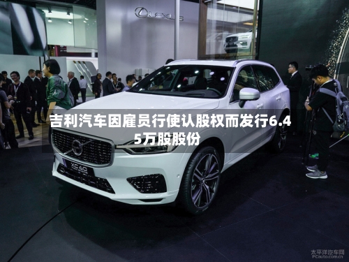 吉利汽车因雇员行使认股权而发行6.45万股股份-第2张图片